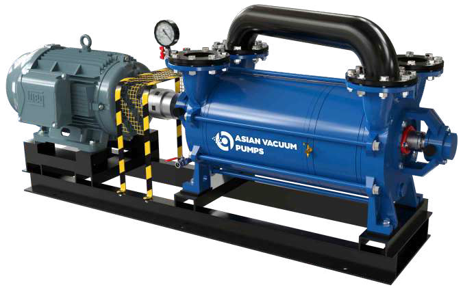 Double Stage Liquid Ring Vacuum Pump