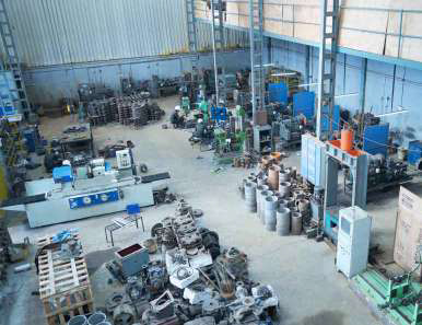 Factory interior